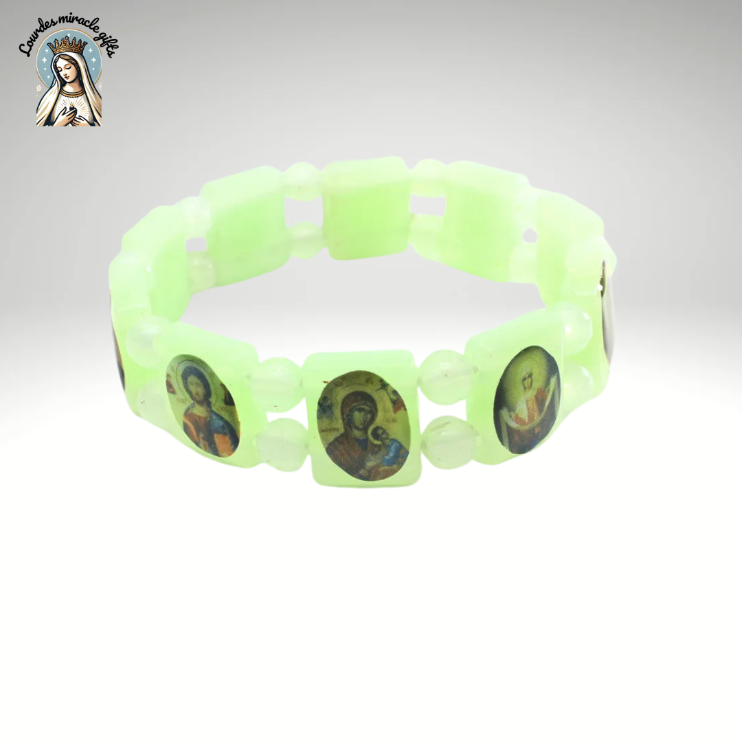 Orthodox Icon Glow Bracelet – Faith Gift