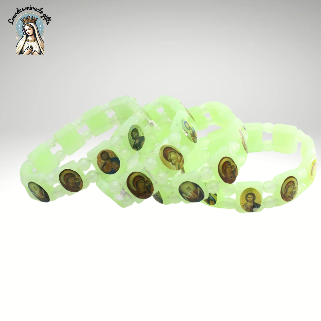 Orthodox Icon Glow Bracelet – Faith Gift