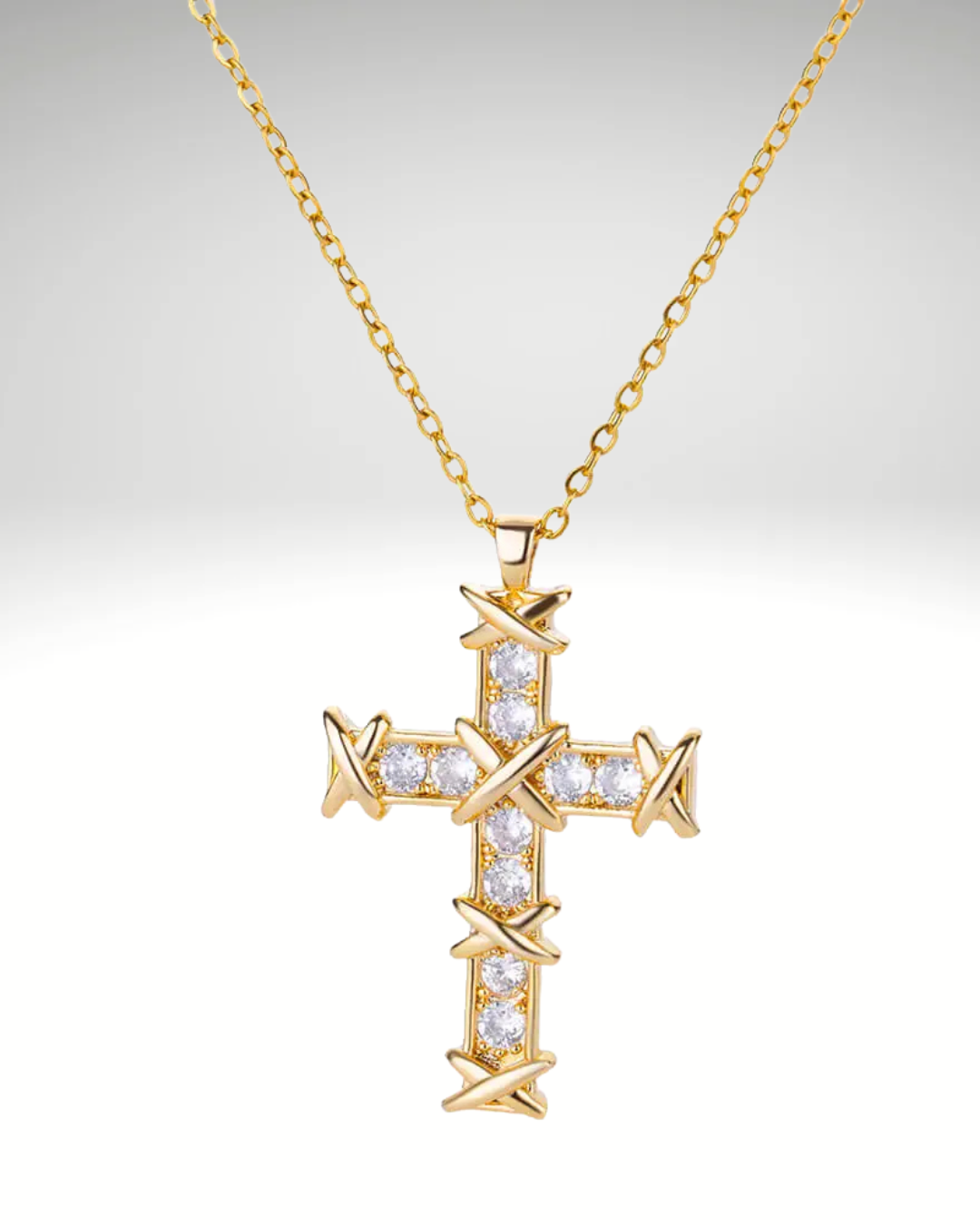 Eternal Cross™ – Bold Faith Pendant for Her