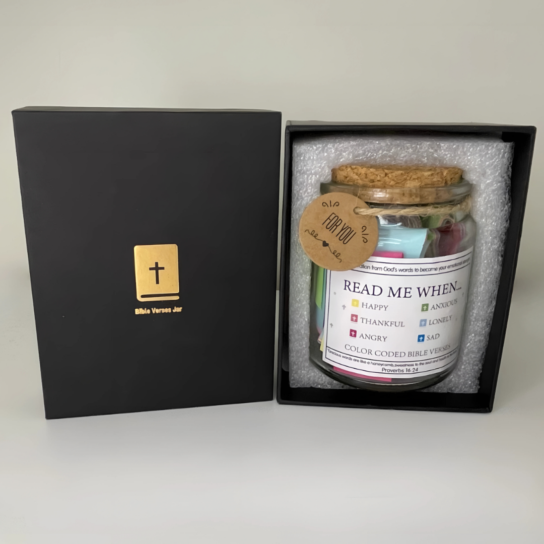 Read Me When Bible Verse Jar (with giftBOX)