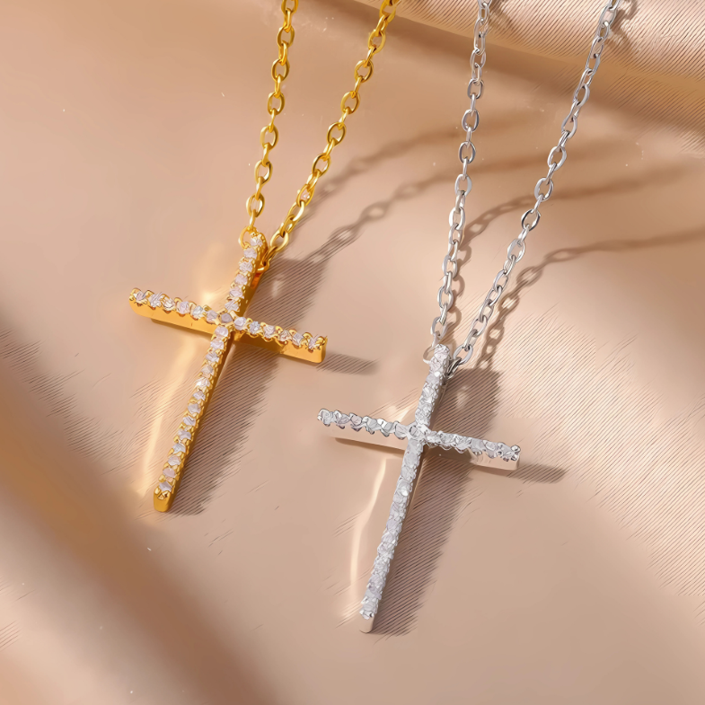 Eternal Cross™ – Bold Faith Pendant for Her