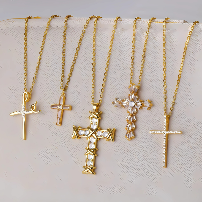 Eternal Cross™ – Bold Faith Pendant for Her