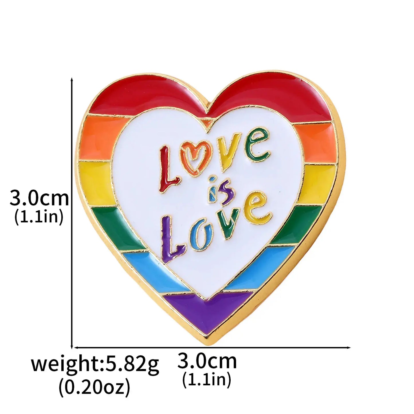 Love Is Love™ Brooch