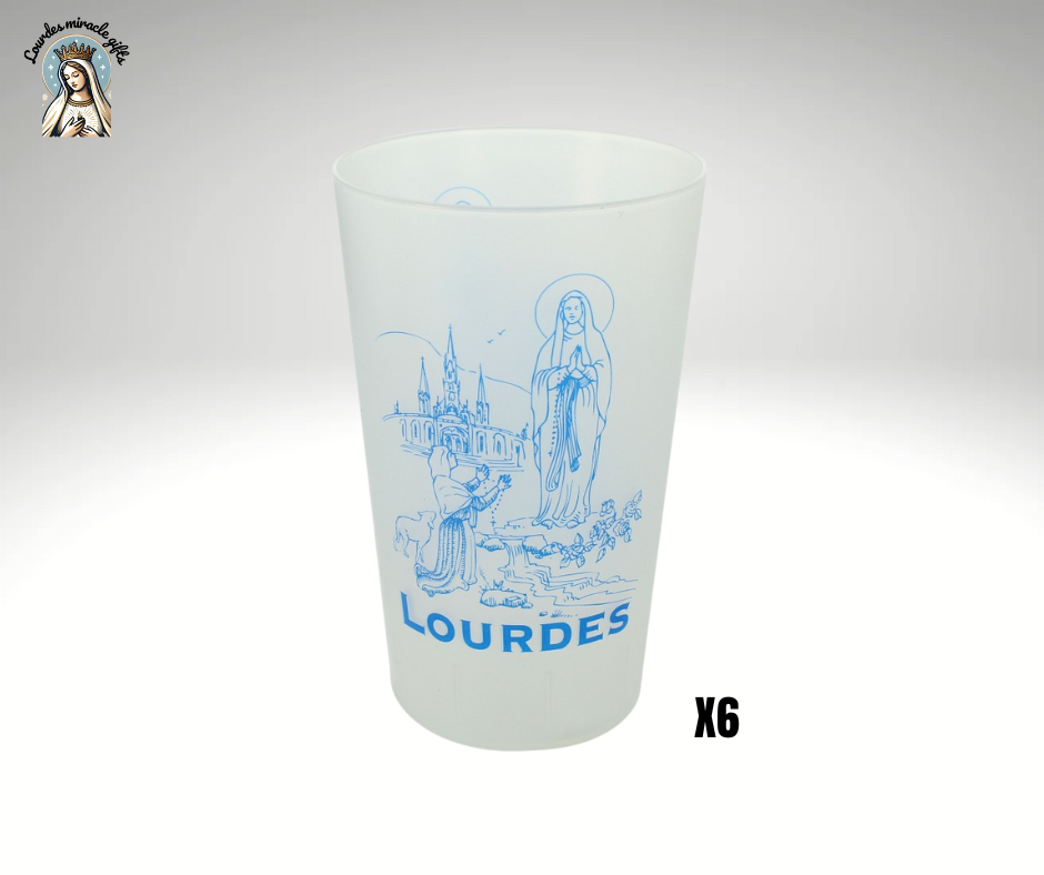 6 cups LOURDES miracles