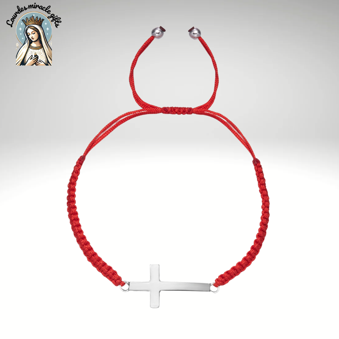 Handmade Cross Braided Prayer Bracelet