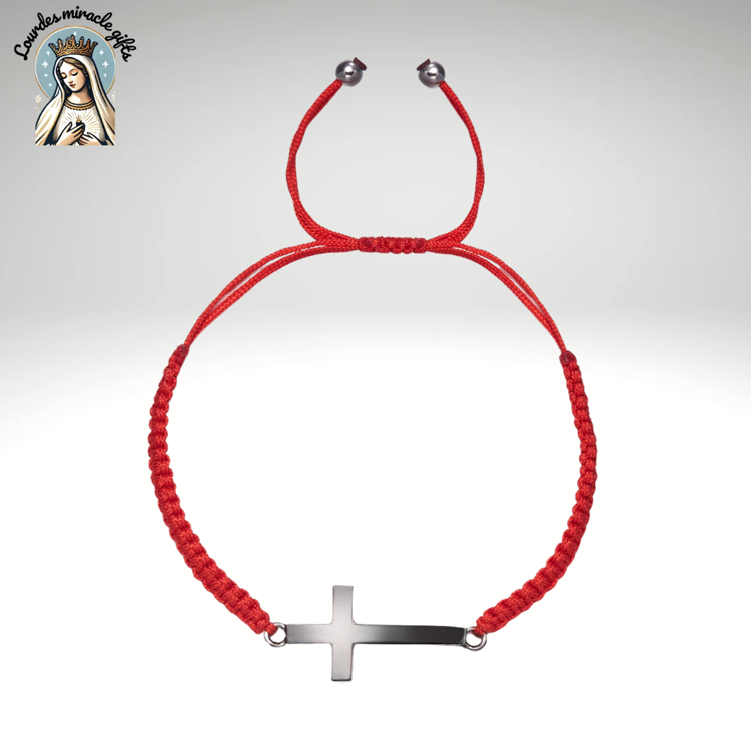 Handmade Cross Braided Prayer Bracelet