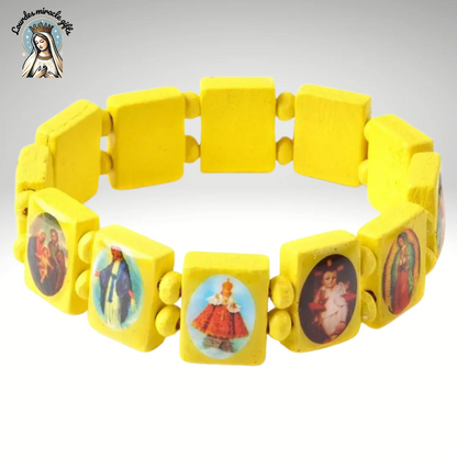 Wooden Rosary Bracelet