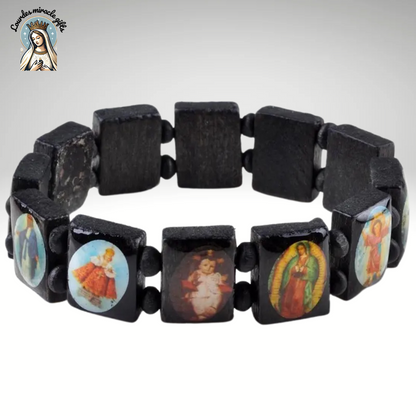 Wooden Rosary Bracelet