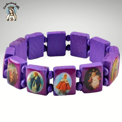 Wooden Rosary Bracelet