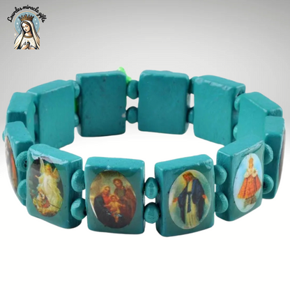 Wooden Rosary Bracelet