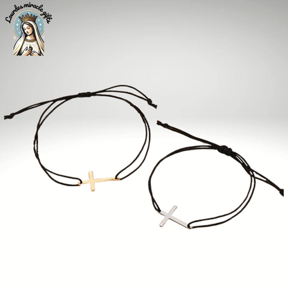 Cross Bracelet Set (2-piece)