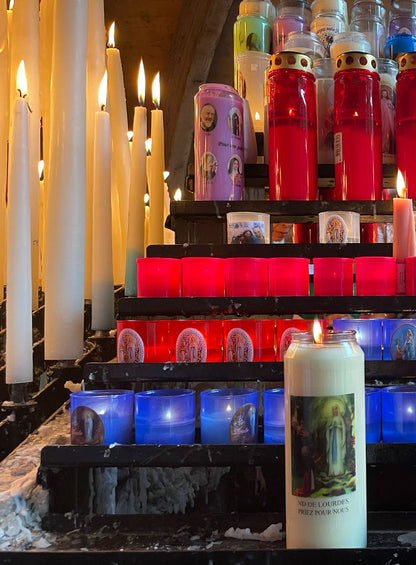 Lourdes Prayer Candle – Personal Intention & Exclusive Video