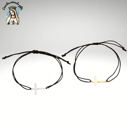 Cross Bracelet Set (2-piece)