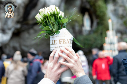 Send a Prayer & Rose to Lourdes – Personal Video Included