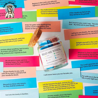 Read Me When Bible Verse Jar (with giftBOX)
