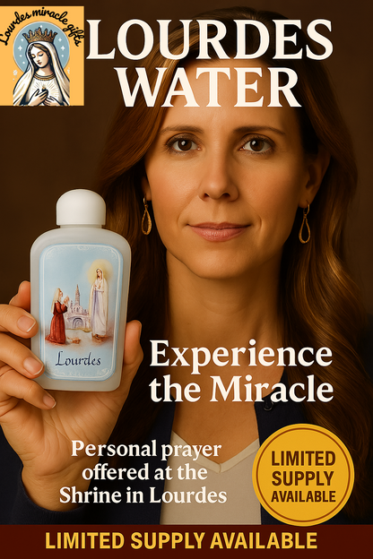 Set of x4 Bottles of 100 ml with Lourdes Water