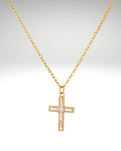 Eternal Cross™ – Bold Faith Pendant for Her