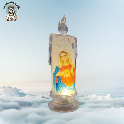 Jesus LED Prayer Candle