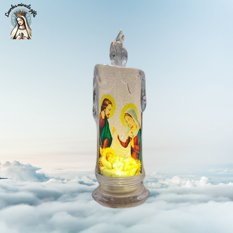 Jesus LED Prayer Candle