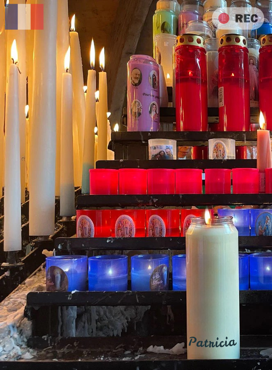 Lourdes Novena Candle Prayer Service – Personal Intention with Video Recording