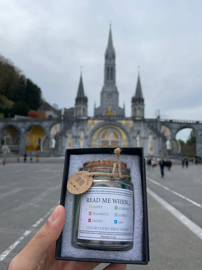 Read Me When Bible Verse Jar (with giftBOX)