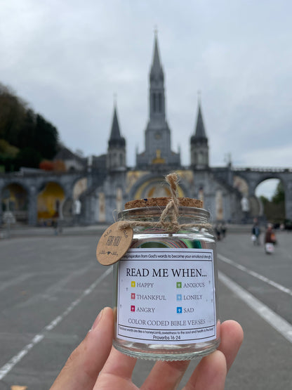 Read Me When Bible Verse Jar (with giftBOX)