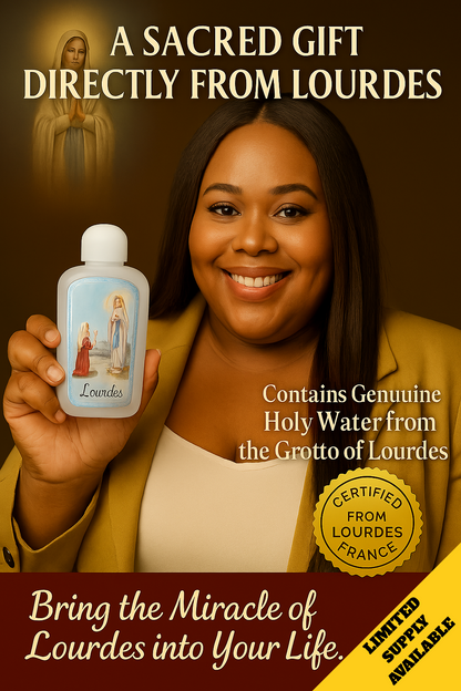Set of x4 Bottles of 100 ml with Lourdes Water