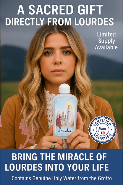 Set of x4 Bottles of 100 ml with Lourdes Water