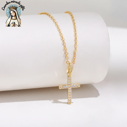 Radiant Cross™ – Crystal Zircon Pendant Necklace