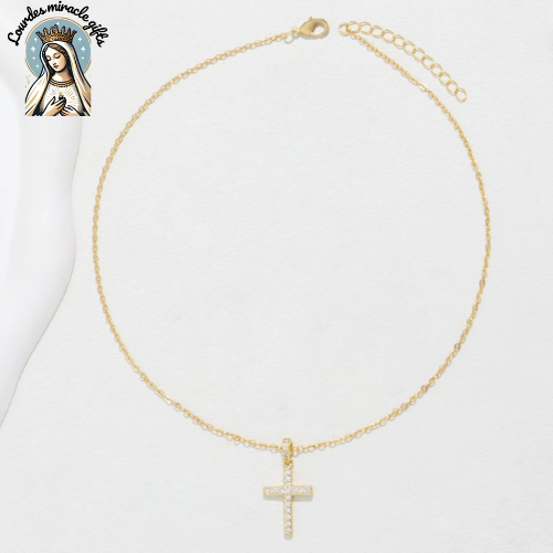 Radiant Cross™ – Crystal Zircon Pendant Necklace