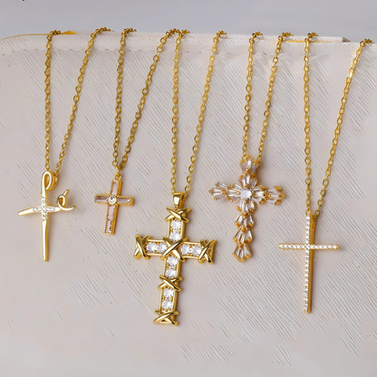 Eternal Cross™ – Bold Faith Pendant for Her