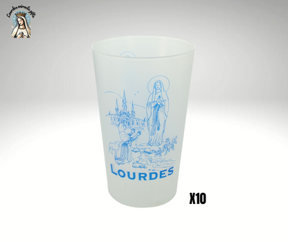 10 cups LOURDES miracles
