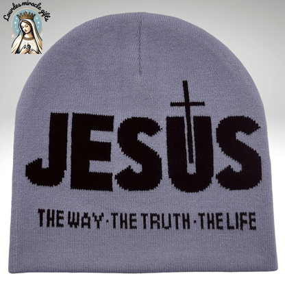 JESUS Jacquard Beanie