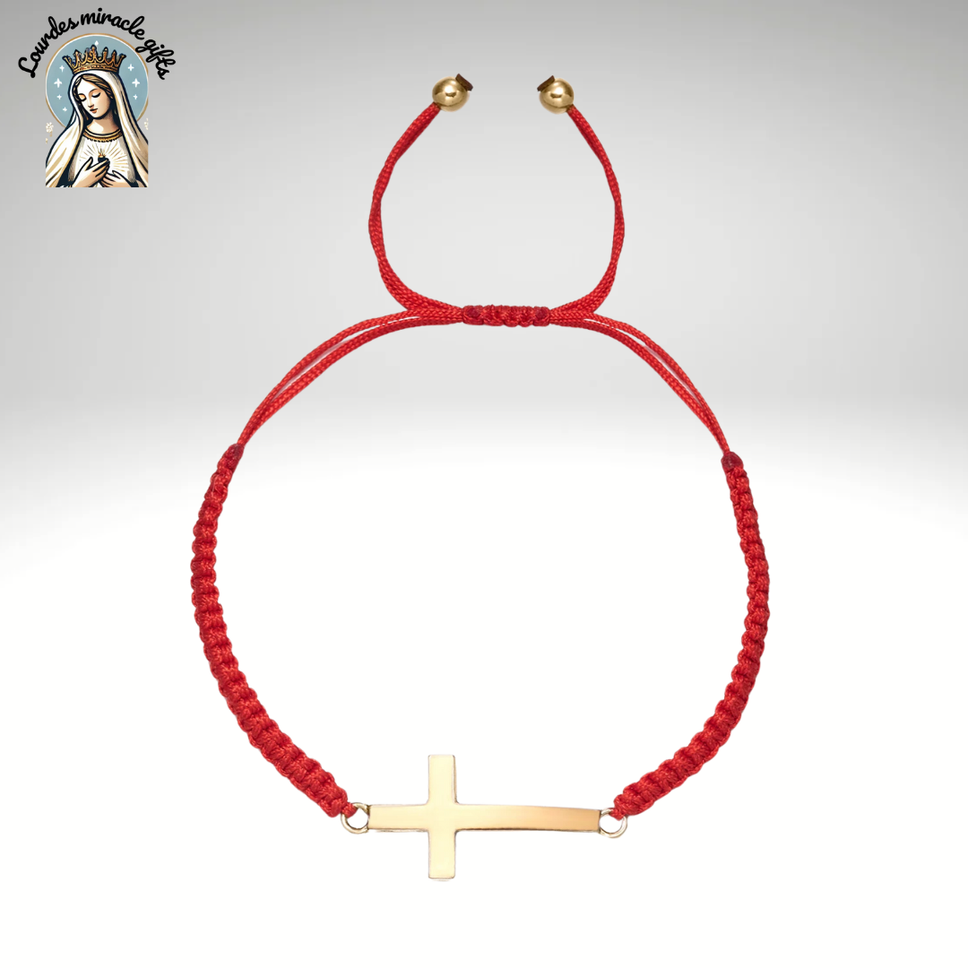 Handmade Cross Braided Prayer Bracelet