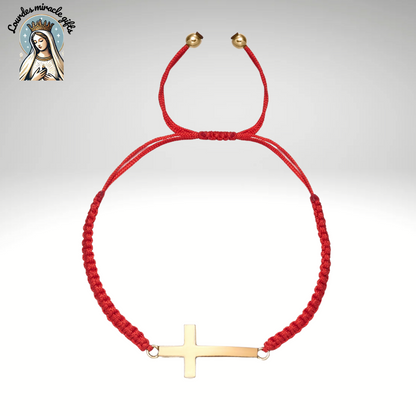 Handmade Cross Braided Prayer Bracelet