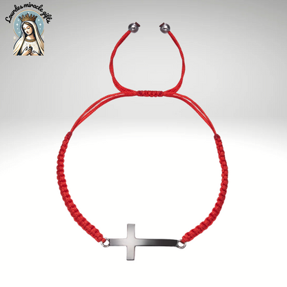 Handmade Cross Braided Prayer Bracelet