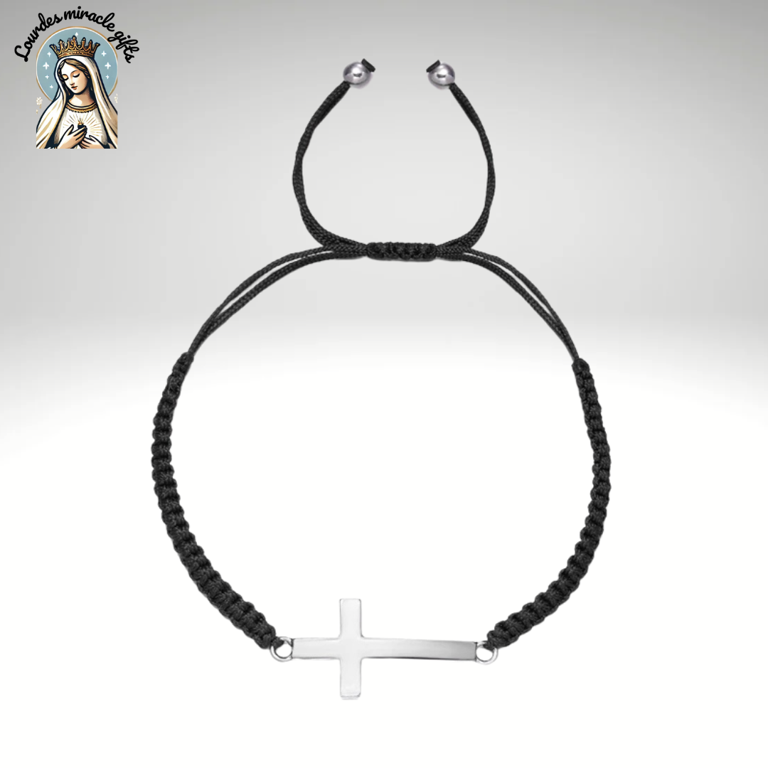 Handmade Cross Braided Prayer Bracelet