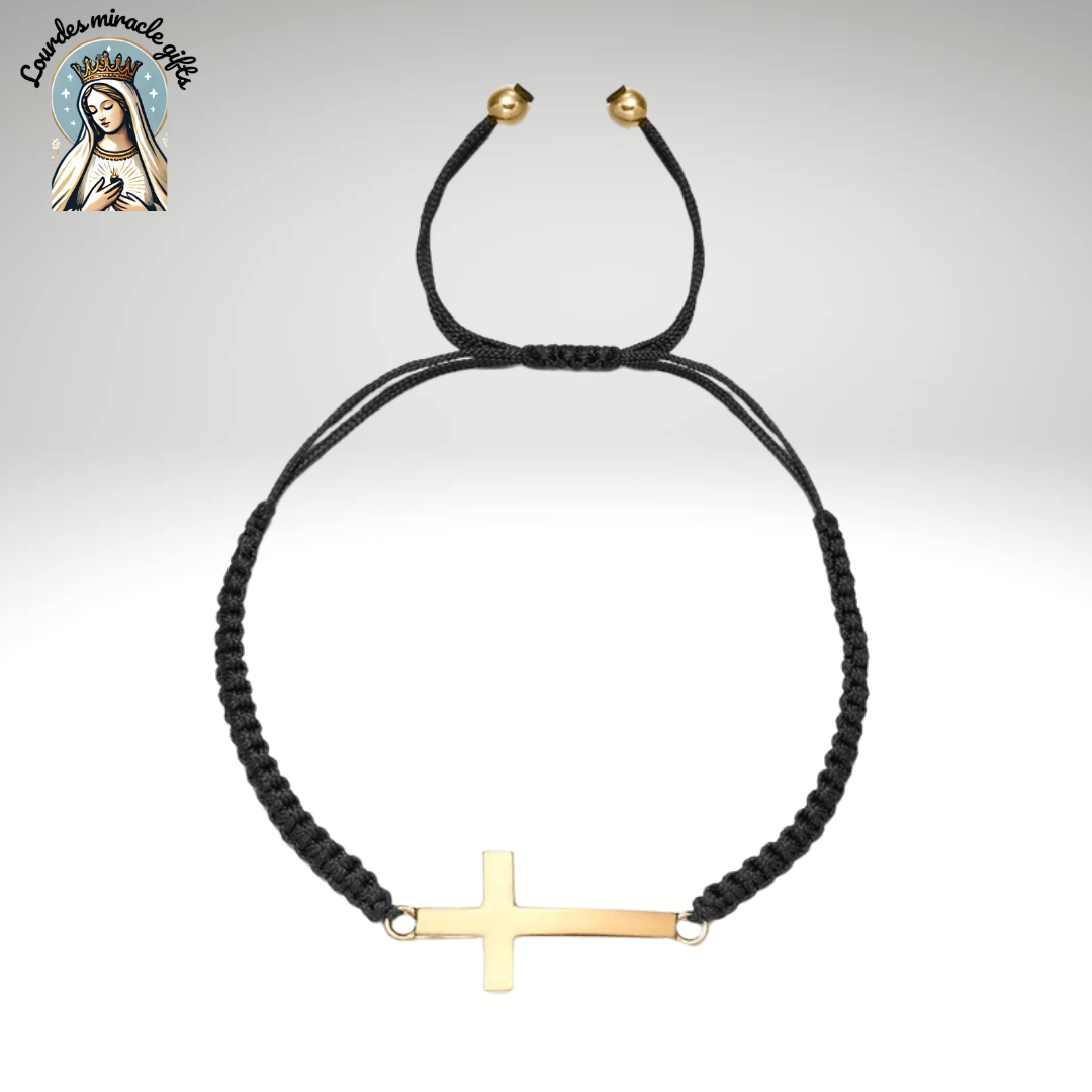 Handmade Cross Braided Prayer Bracelet