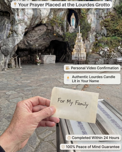 Your Prayer at Lourdes  🤍